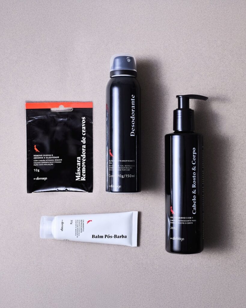 Dermage e Reserva lançam skincare masculino multifuncional