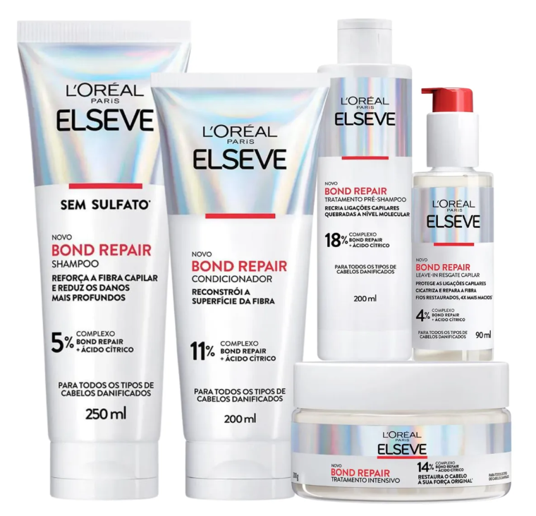 L’Oréal Paris lança Elseve Bond Repair, inovação em reparação profunda com Ácido Cítrico