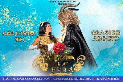 A Bela e a Fera encanta Niterói com desconto especial 1 A Bela e a Fera encanta Niterói com desconto especial