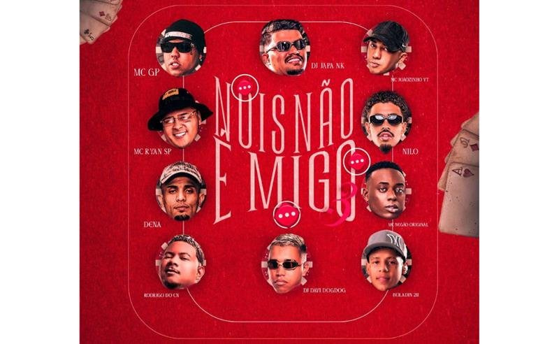 MC Ryan SP reúne nomes de peso no lançamento do terceiro volume do projeto “Nois Não é Migo”
