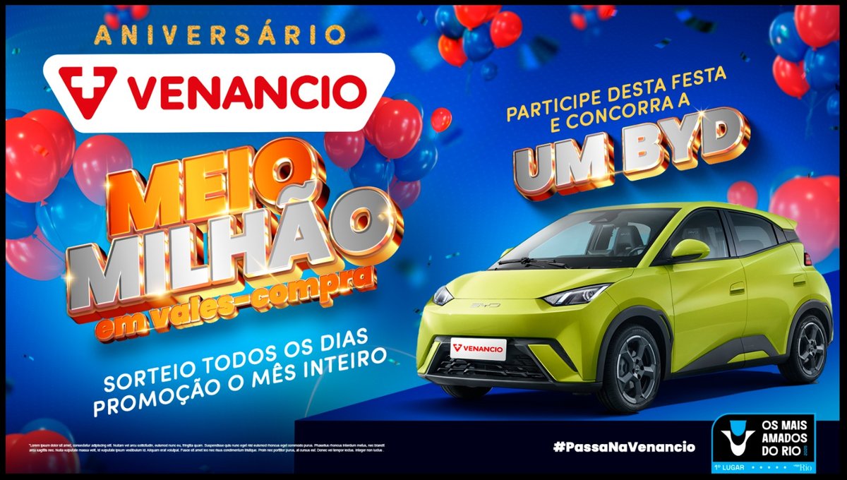 Drogaria Venancio faz 46 anos com prêmios e descontos 1 Drogaria Venancio faz 46 anos com prêmios e descontos