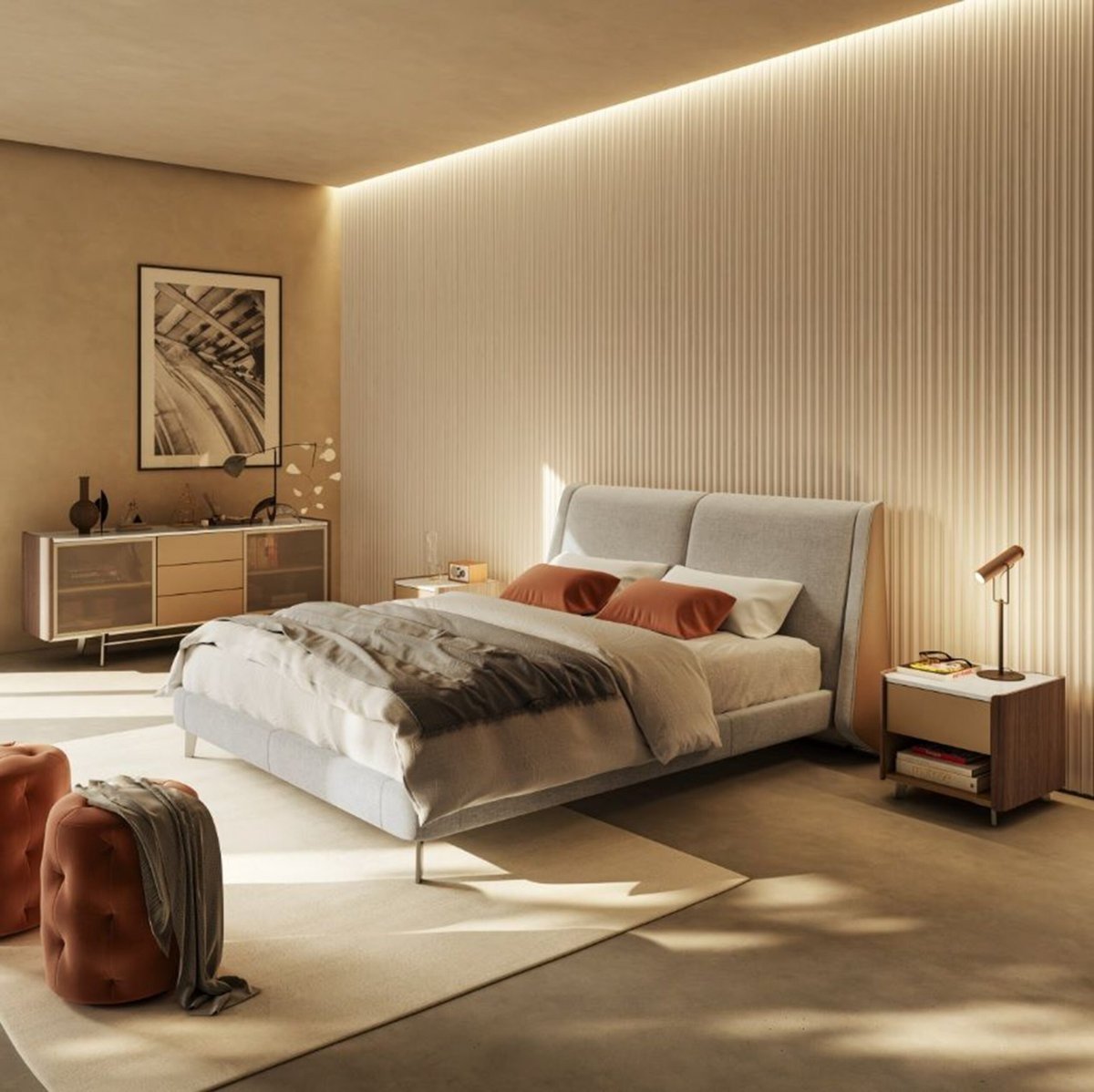 Natuzzi Editions lança novas camas da coleção Dreams com design autoral 1 Natuzzi Editions lança novas camas da coleção Dreams com design autoral