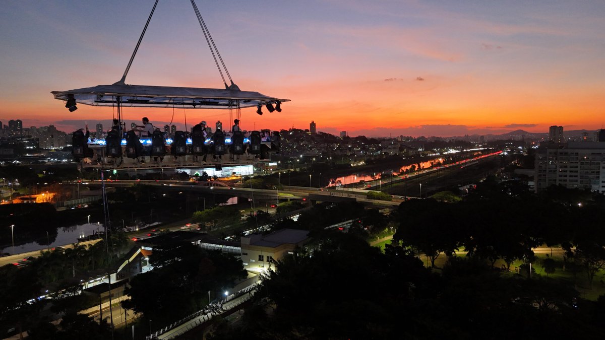 LGL Case celebra edição icônica do Dinner in the Sky 1 LGL Case celebra edição icônica do Dinner in the Sky