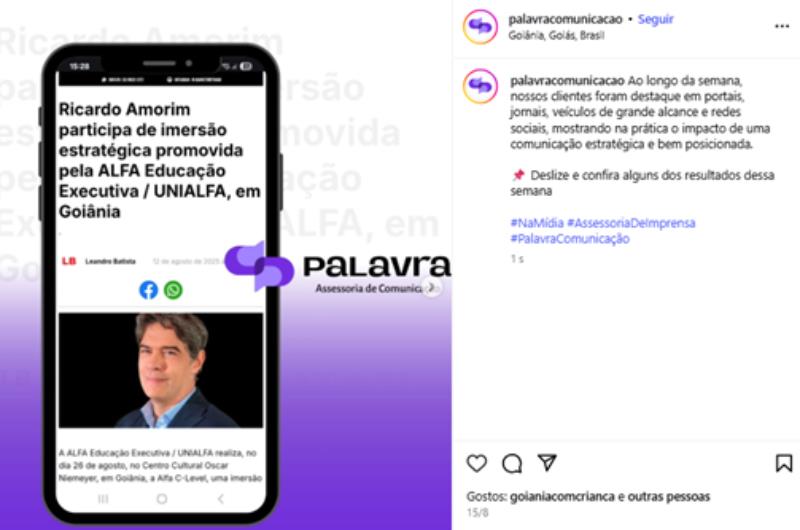 Ricardo Amorim participa de imersão estratégica Alfa C-Level em Goiânia
