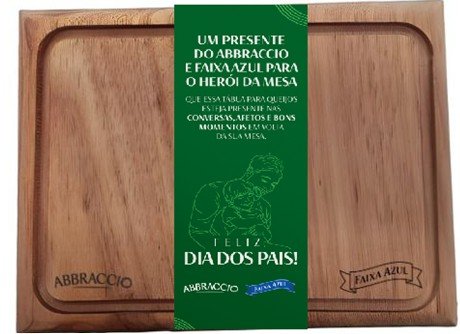 Abbraccio presenteia pais com tábua de queijos no Dia dos Pais 1 Abbraccio presenteia pais com tábua de queijos no Dia dos Pais