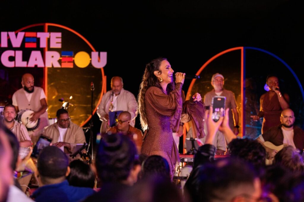 Ivete Sangalo grava “Ivete Clareou” com estrelas do samba