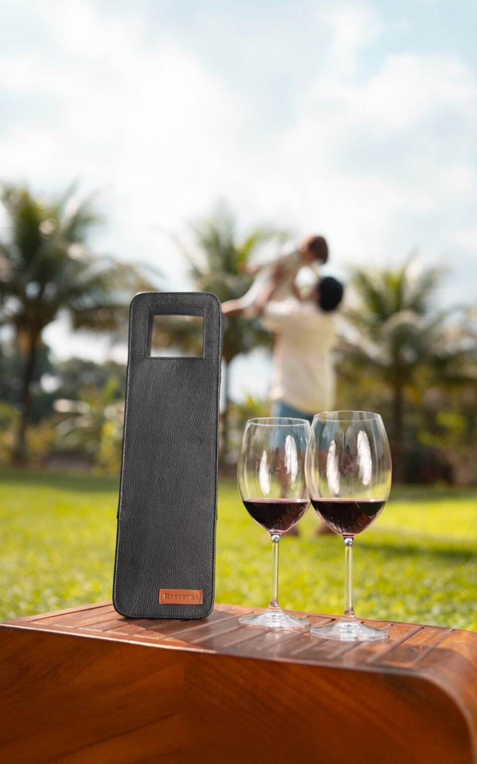 RIOSUL celebra Dia dos Pais com brinde exclusivo da Reserva porta vinho Reserva para o RIOSUL Shopping Center