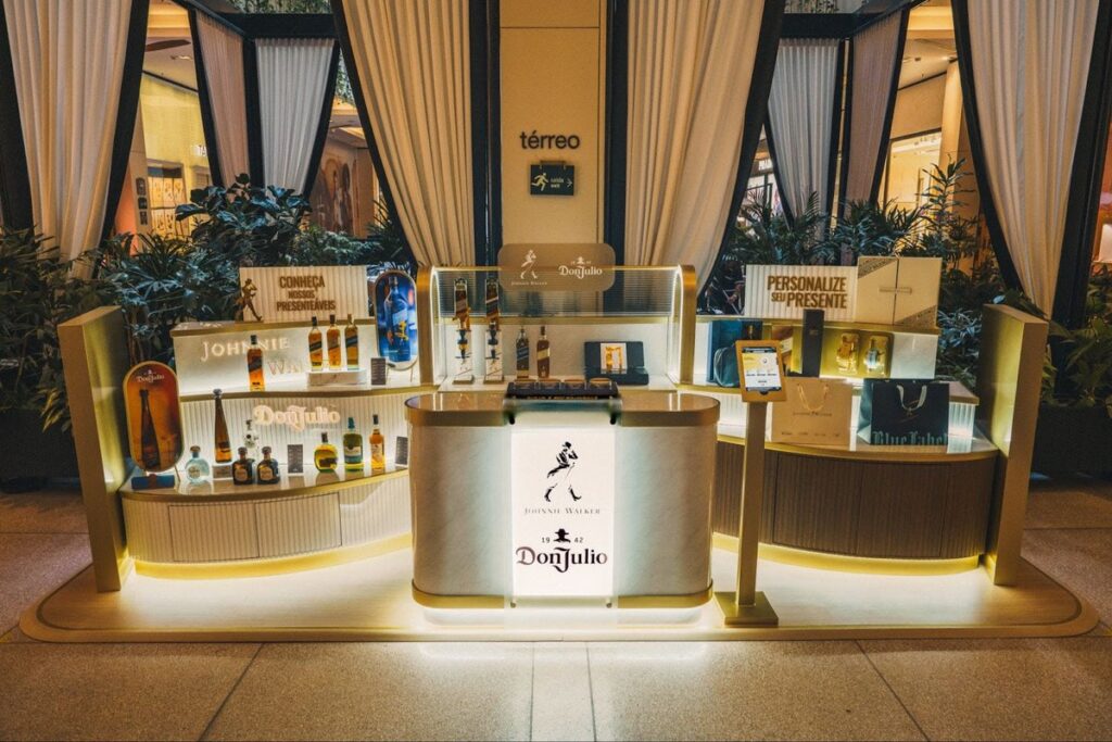 Johnnie Walker celebra Dia dos Pais com pop-up e ação em bares
