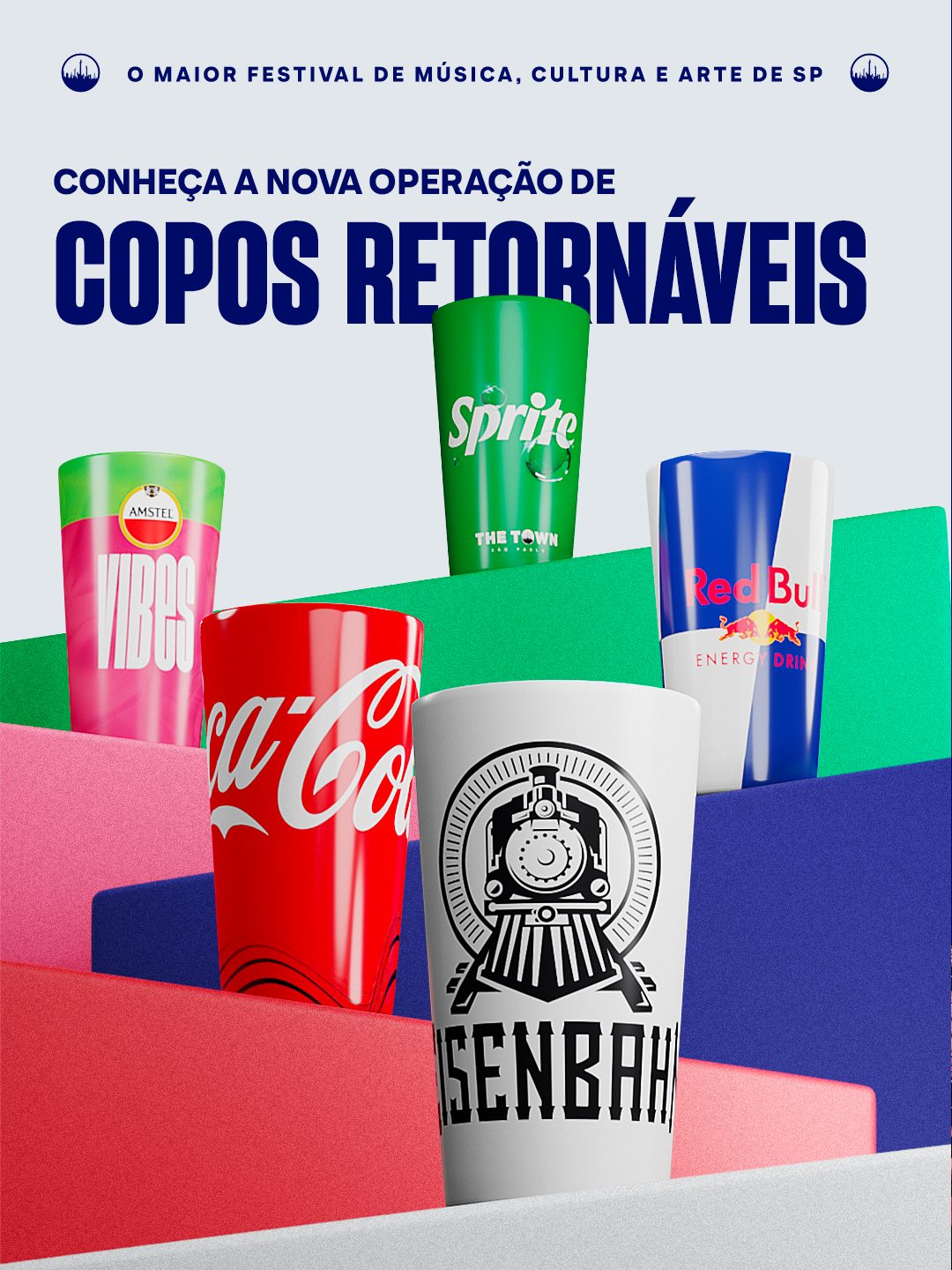 The Town 2025 amplia app com venda antecipada de bebidas e copos retornáveis 1 The Town 2025 amplia app com venda antecipada de bebidas e copos retornáveis