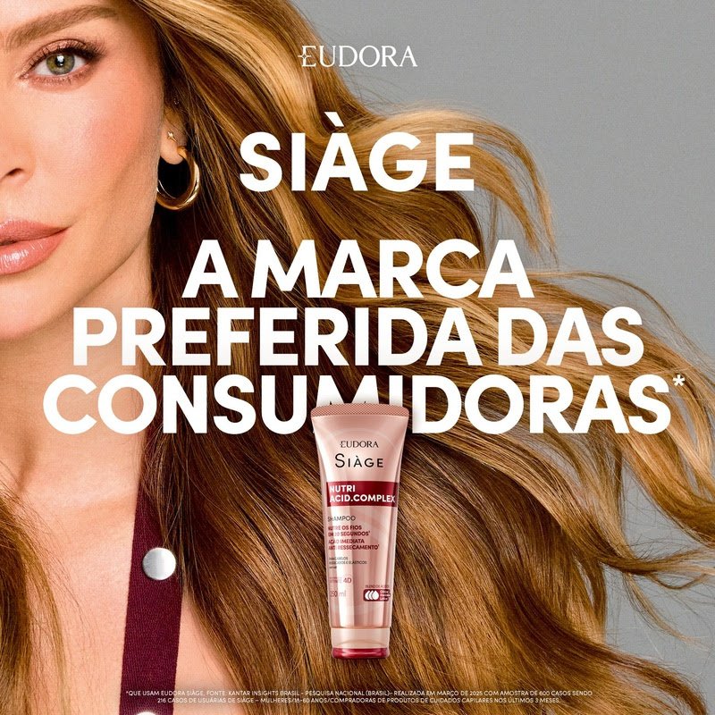 Eudora Siàge lidera preferência entre consumidoras de haircare 1 Eudora Siàge lidera preferência entre consumidoras de haircare