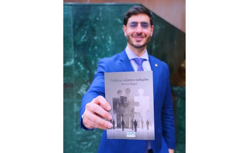 Michel Magul lança livro sobre Política, Valores e Soluções, nesta terça-feira (23)