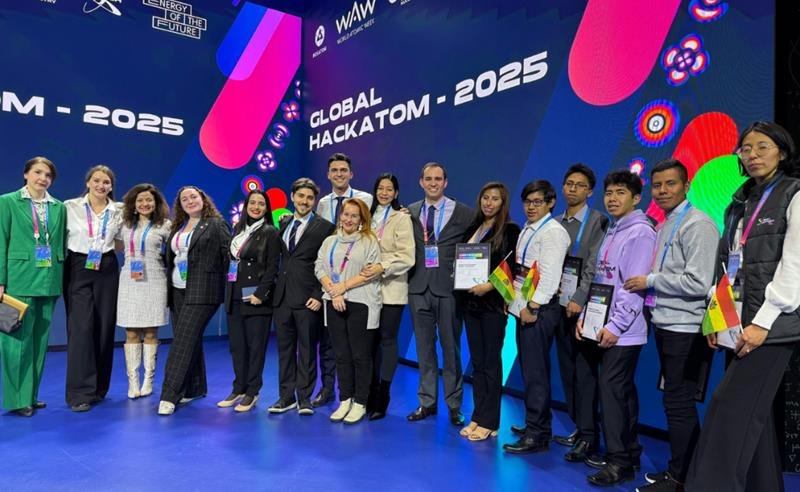 Equipe brasileira do IME vence a final do Global HackAtom 2025 em Moscou, organizada pela Rosatom Equipe brasileira do IME vence a final do Global HackAtom 2025 em Moscou, organizada pela Rosatom