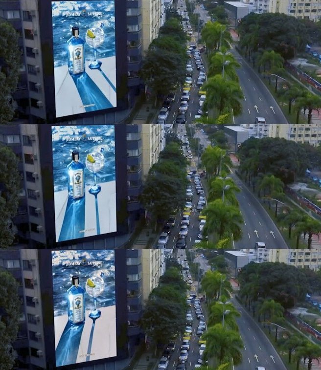 Bombay Sapphire lança outdoor interativo no Leblon