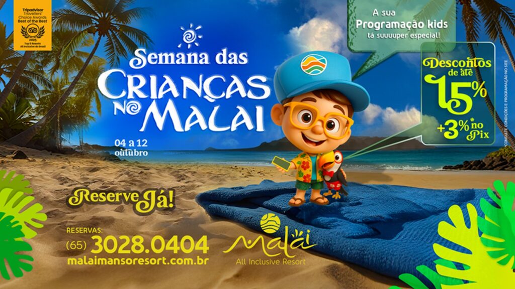 Malai Manso: diversão havaiana na Semana das Crianças 1 Malai Manso: diversão havaiana na Semana das Crianças