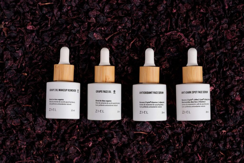 Ziel lança séruns de skincare com ativos de upcycling Ziel lança séruns de skincare com ativos de upcycling