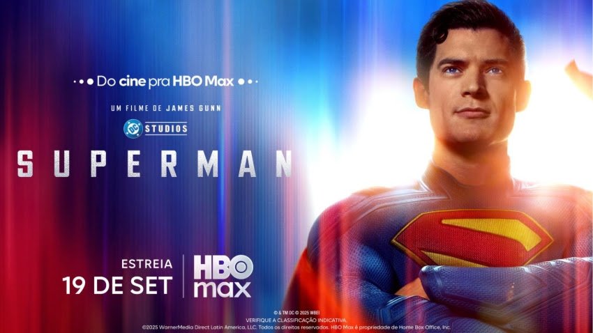 Superman estreia na HBO Max em 19 de setembro
