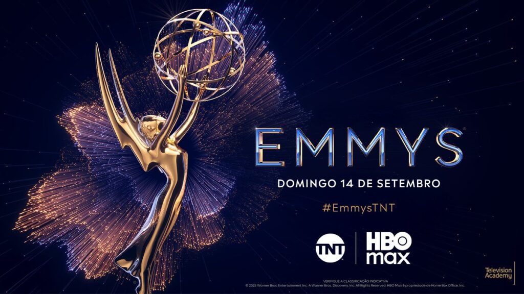 Emmy 2025: TNT e HBO Max transmitem premiação ao vivo neste domingo