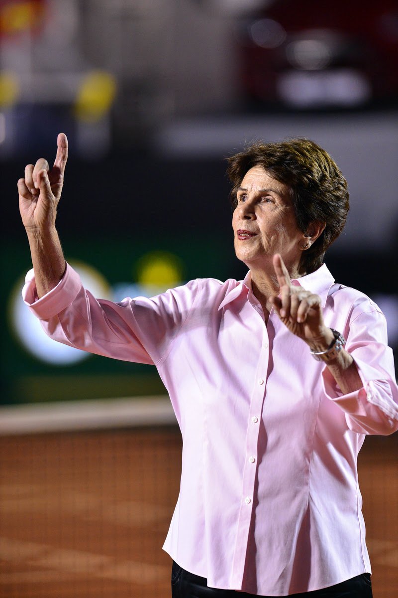 Maria Esther Bueno recebe homenagem no SP Open 1 Maria Esther Bueno recebe homenagem no SP Open