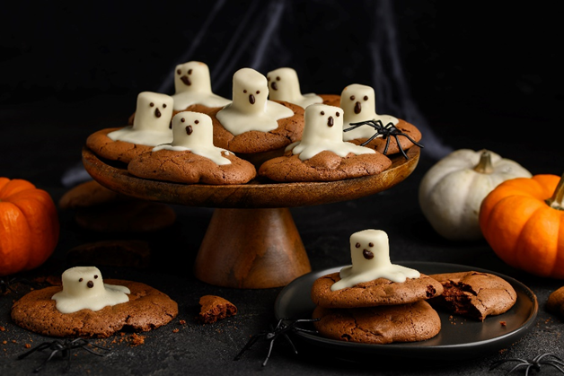 Divino Fogão ensina biscoitos fantasminhas para o Halloween