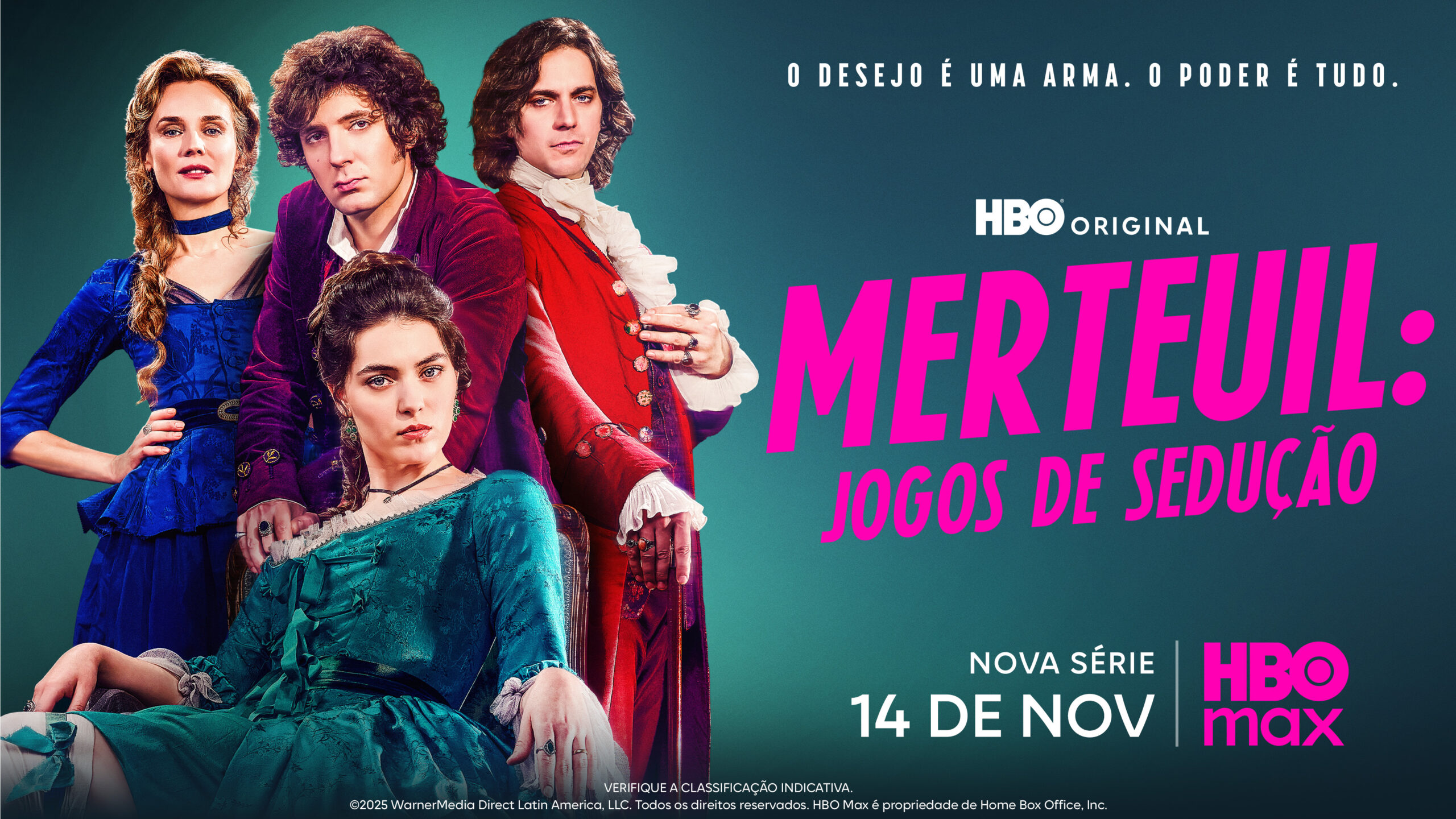 HBO lança trailer de “Merteuil: Jogos de Sedução”