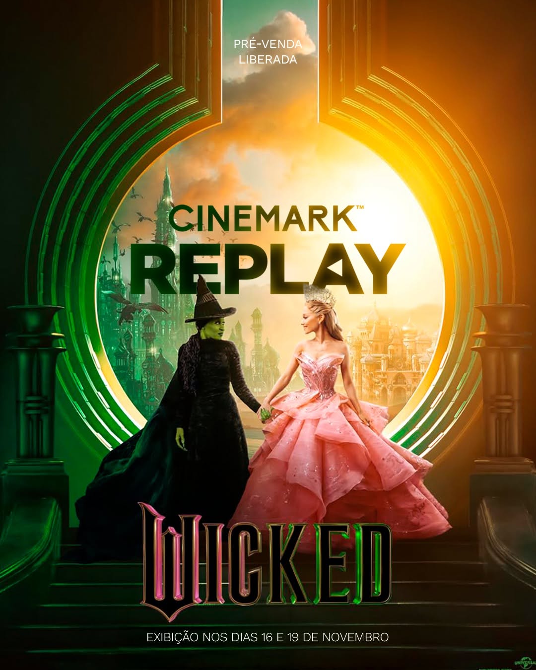 Cinemark Replay celebra Halloween com reexibições de Wicked e Harry Potter e o Cálice de Fogo