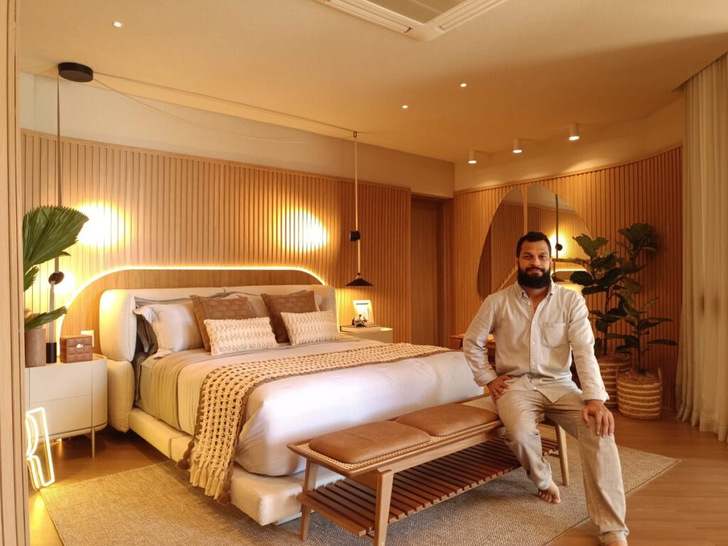 Rodrigo Rochet assina Suíte Master no Morar Mais 2025