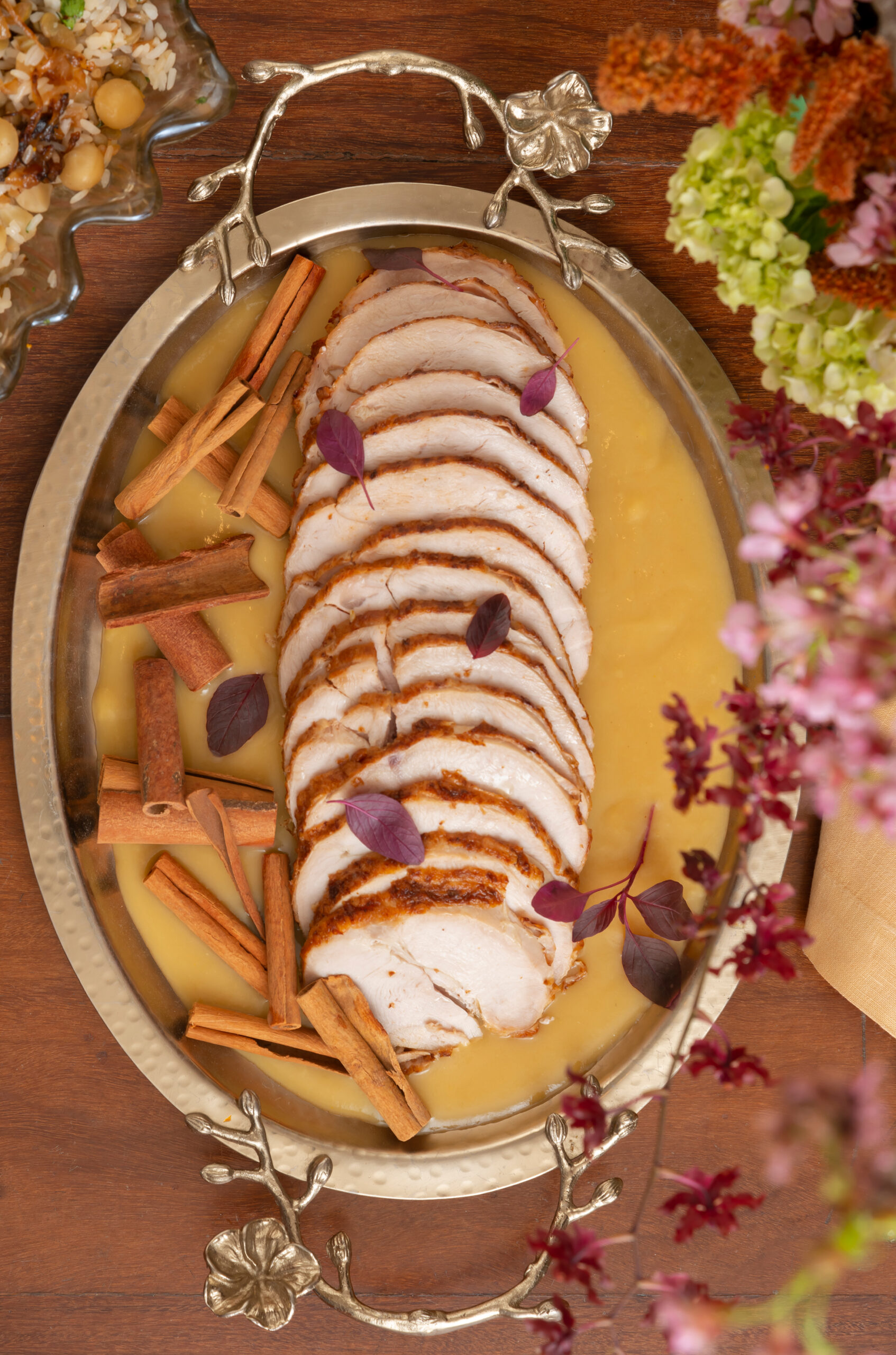 Ghee Banqueteria lança menu especial para celebrar o Thanksgiving com sofisticação