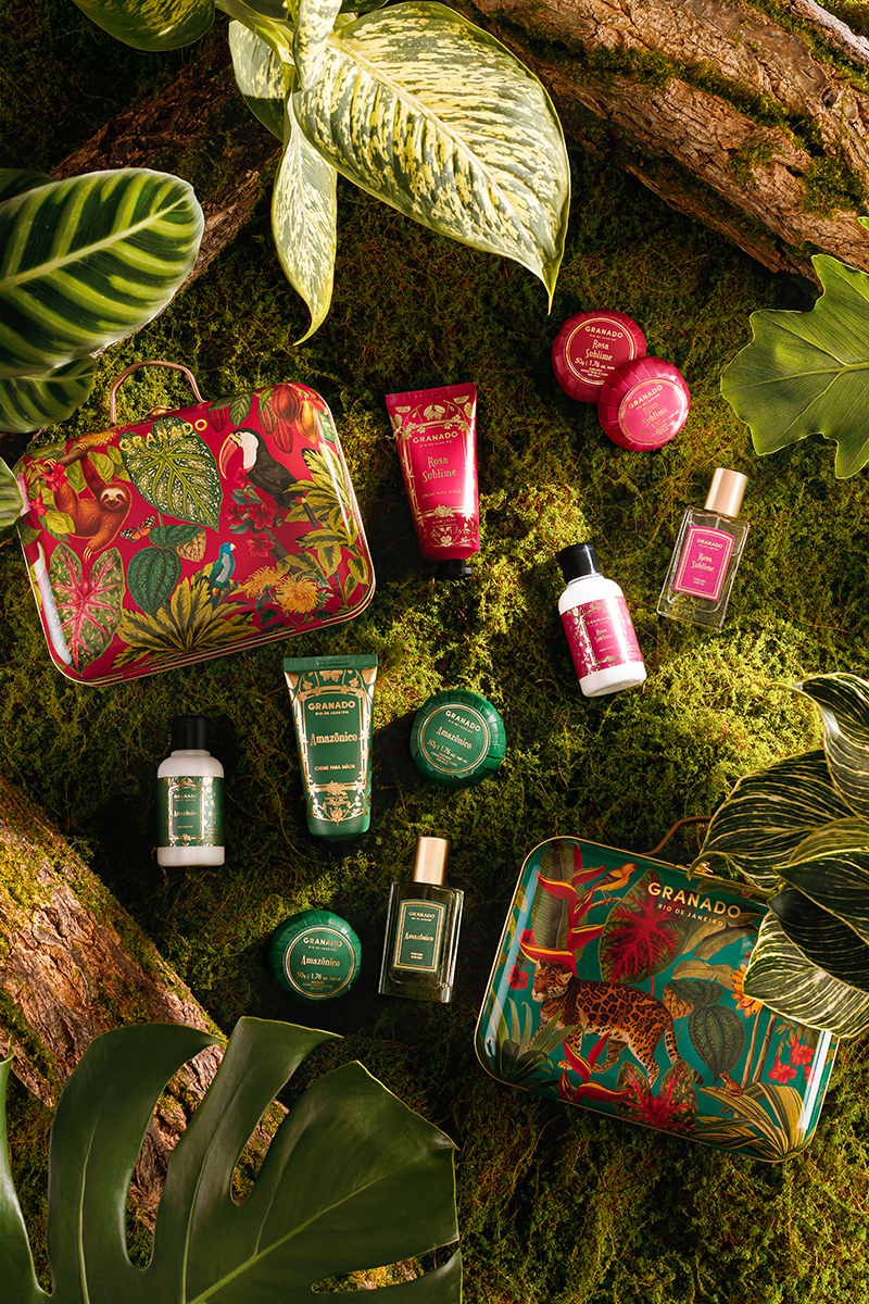 Granado lança coleção de Natal inspirada na Floresta Amazônica