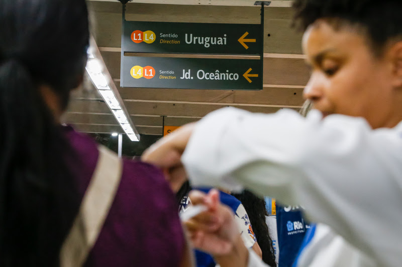 MetrôRio recebe postos de vacinação gratuita contra sarampo e febre amarela em três estações nesta quarta (29)