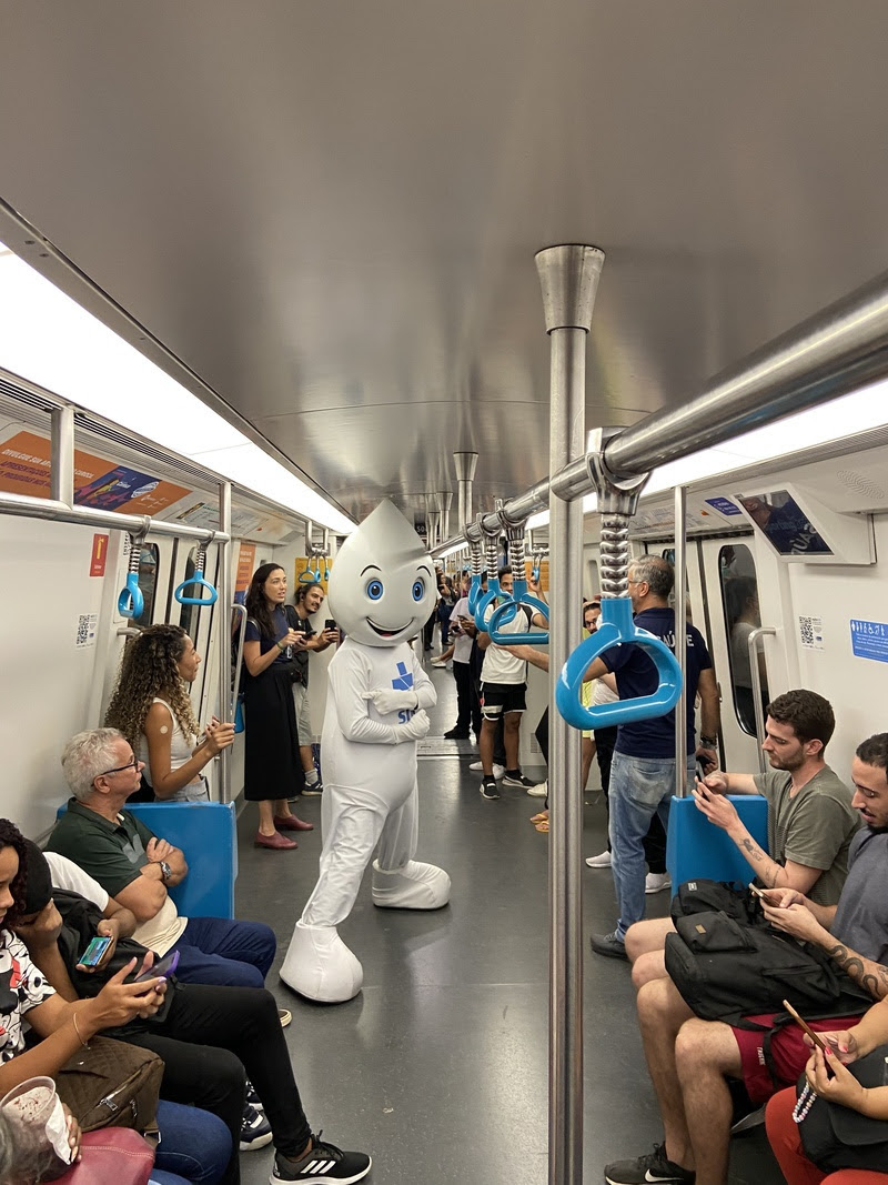 MetrôRio recebe postos de vacinação gratuita contra sarampo e febre amarela em três estações nesta quarta (29)