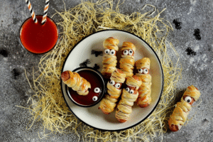 Divino Fogão ensina receita divertida de múmias de salsicha para o Halloween