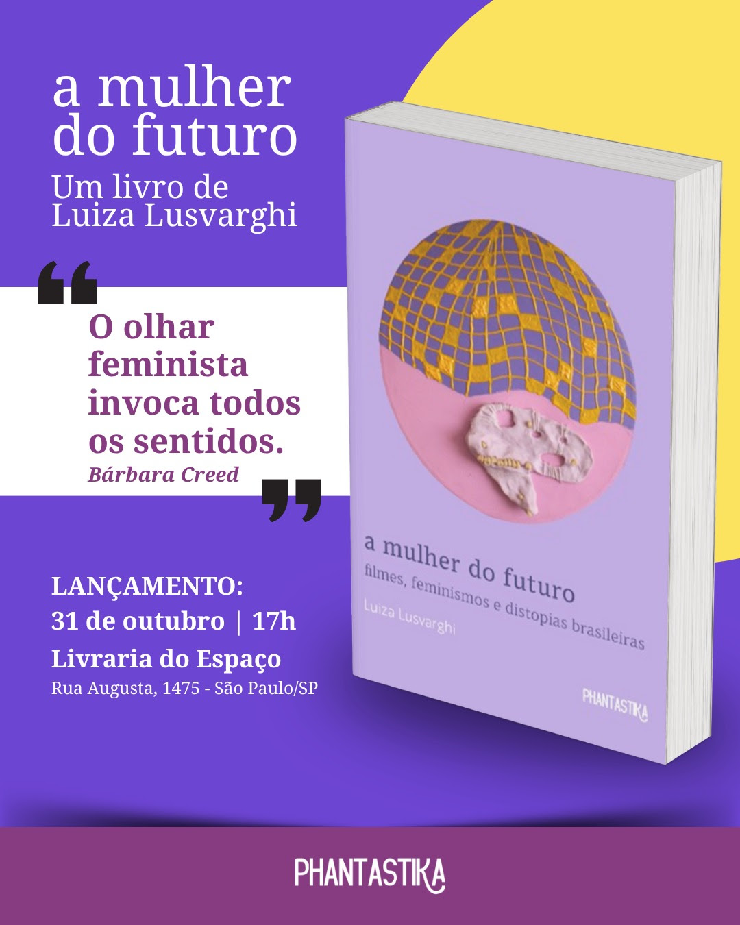 Livro analisa protagonismo feminino em distopias do cinema brasileiro recente