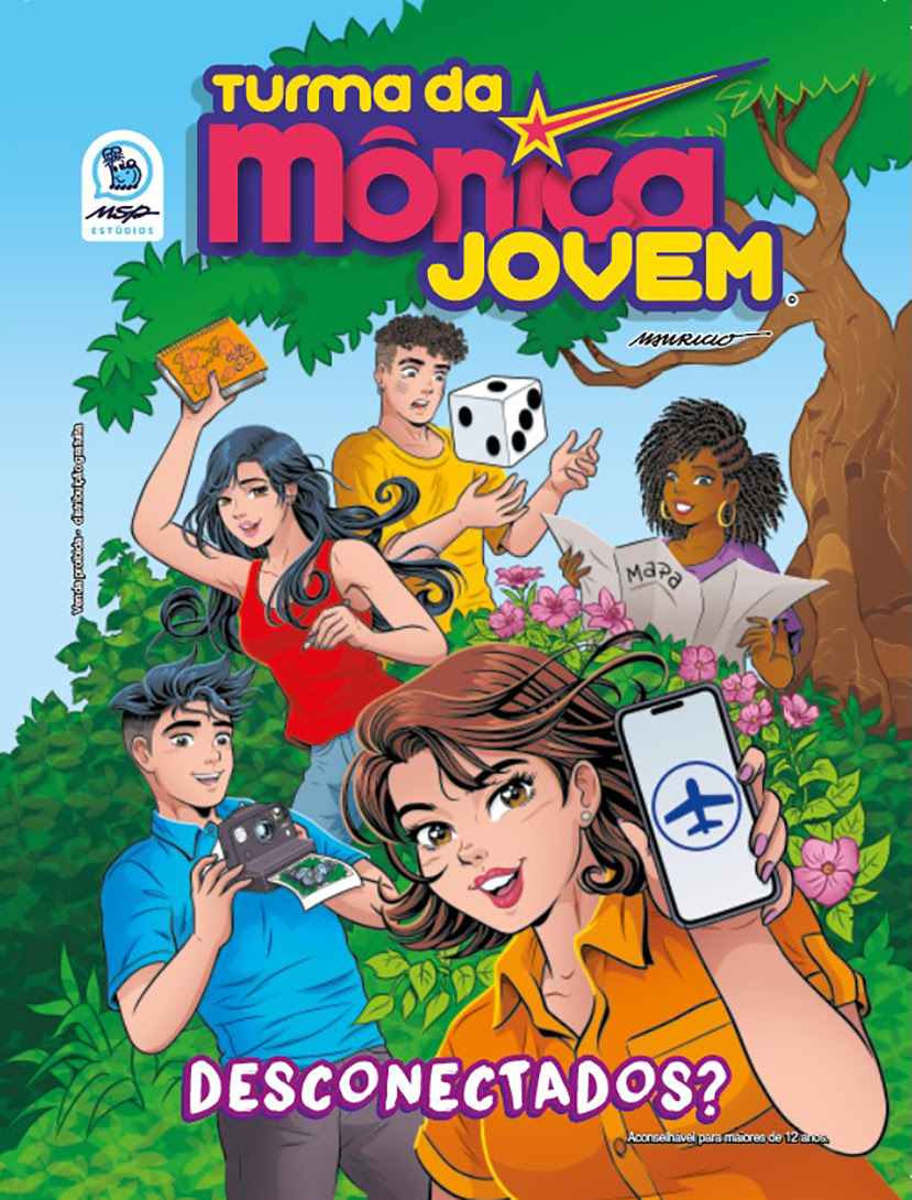 Nova HQ da Turma da Mônica Jovem incentiva o equilíbrio entre o online e o offline