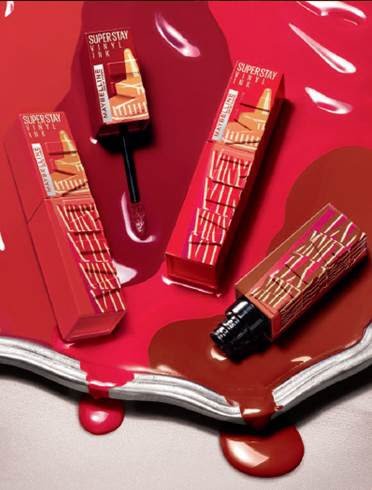 Maybelline lança Vinyl Ink Sauce: batons vermelhos de alta duração