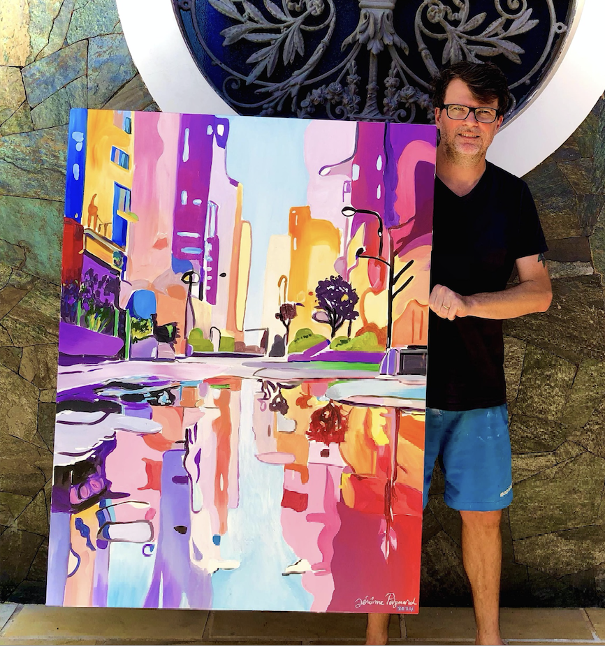 “Villes et Cores” de Jérôme Poignard em Niterói