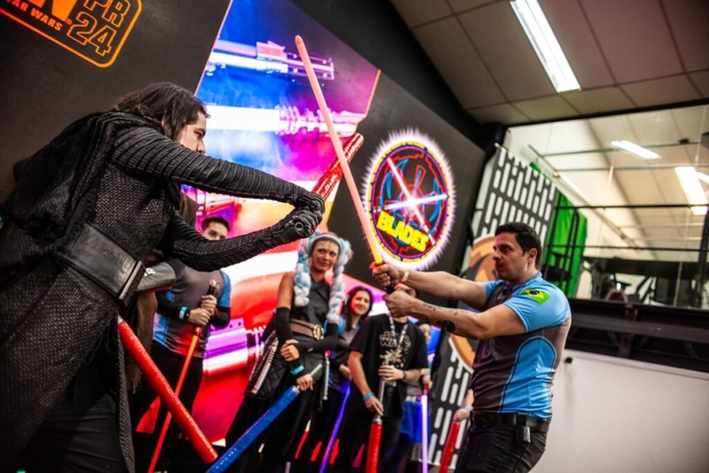POW Festival offers lightsaber combat workshop