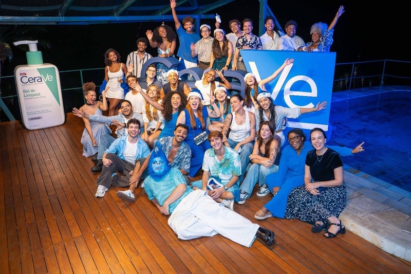 CeraVe hosts CeraGiving and gathers creators in Rio de Janeiro