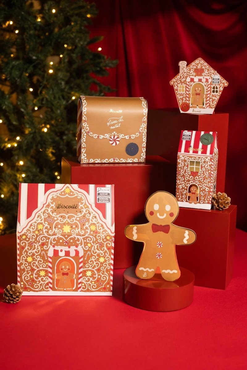 Biscoitê lança coleção de Natal inspirada em Gingerbread Houses e celebra os gestos mais doces da vida 7 Biscoitê lança coleção de Natal inspirada em Gingerbread Houses e celebra os gestos mais doces da vida