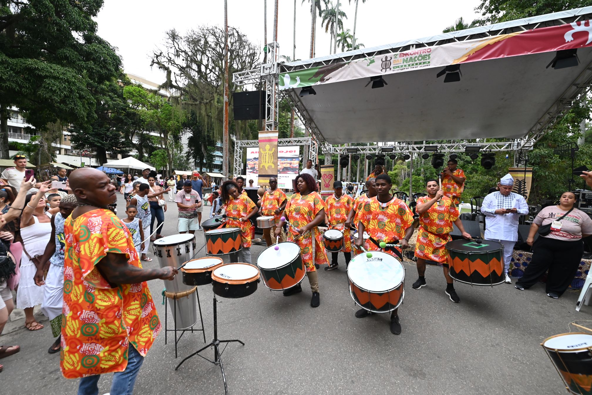 Encontro das Nações transforma o Palácio do Catete em território de ancestralidade