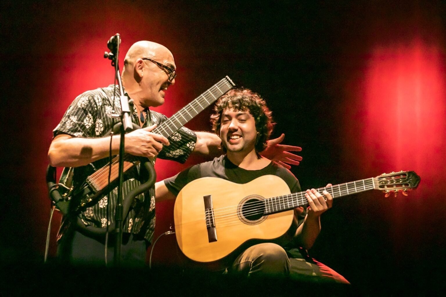 Duo Alegre Corr a e Josias Pimentel s o uma das atra es do Funda o Badesc Musical. cr dito Luis Brusque.jpeg