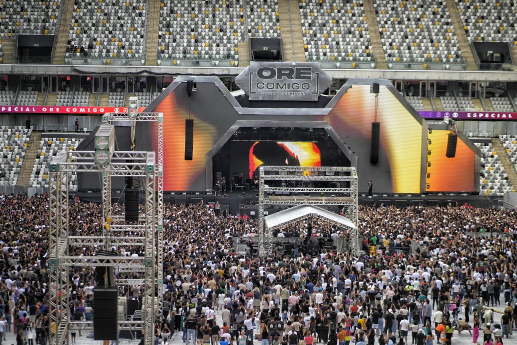 Multishow emite festival gospel “Ore Comigo”