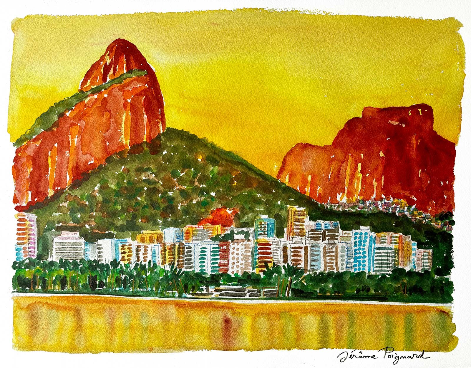 “Villes et Cores” de Jérôme Poignard em Niterói