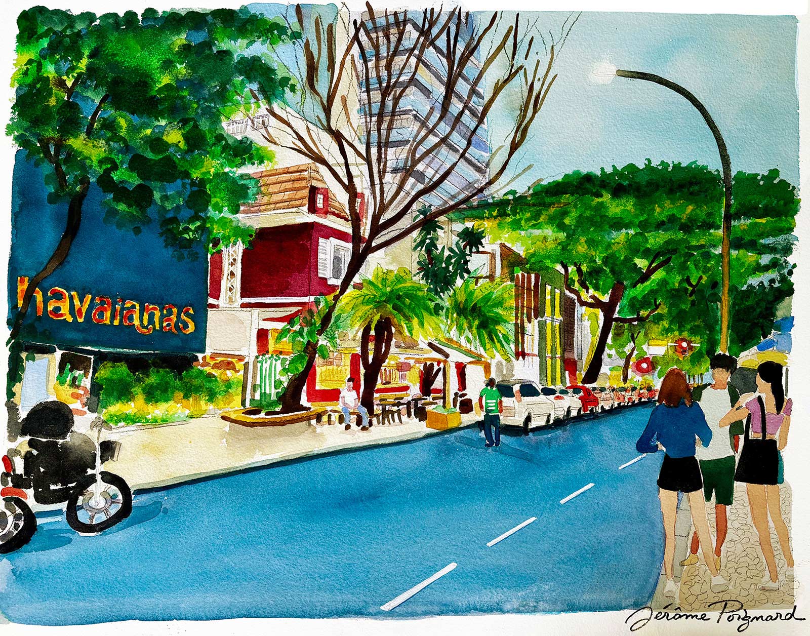 “Villes et Cores” de Jérôme Poignard em Niterói