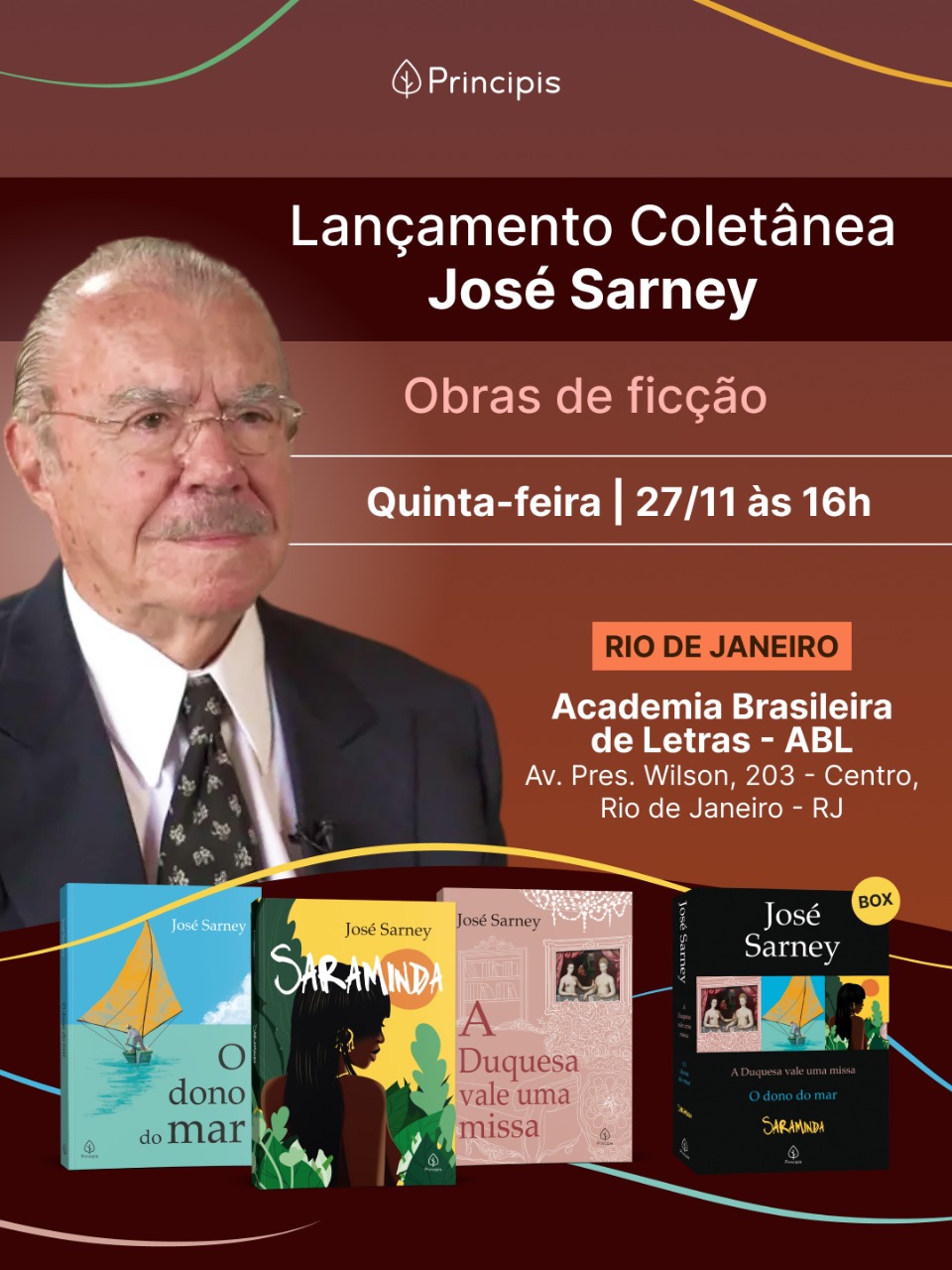 José Sarney relaunches collection at Brazilian Academy of Letters 2 José Sarney relaunches collection at Brazilian Academy of Letters