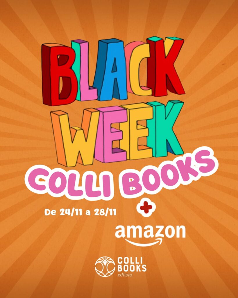 Colli Books lança campanha Black Week com até 50% de desconto na Amazon