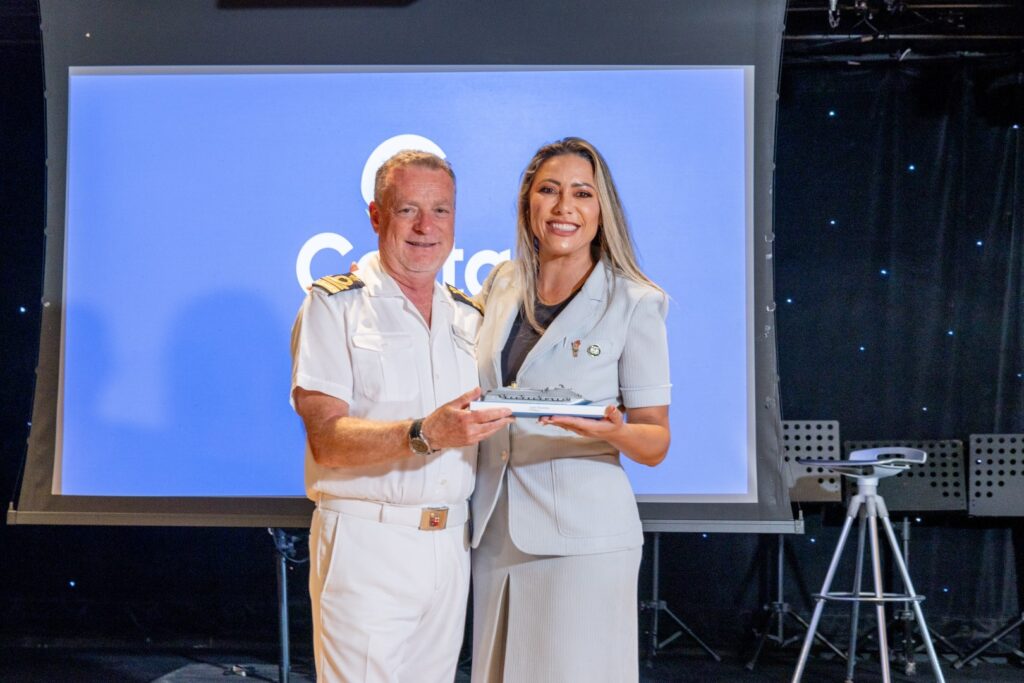 Costa Diadema recebe agentes em visita técnica inédita