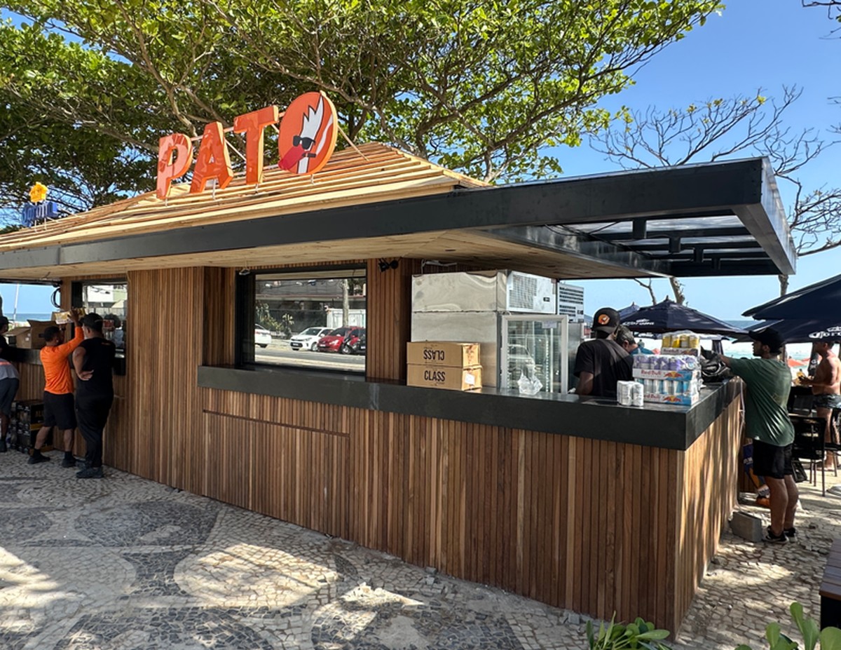 Doze quiosques chegam à orla carioca até o Natal