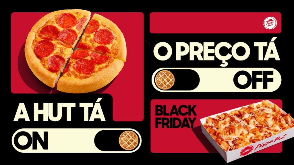 Pizza Hut anuncia Black Friday com promoções imperdíveis