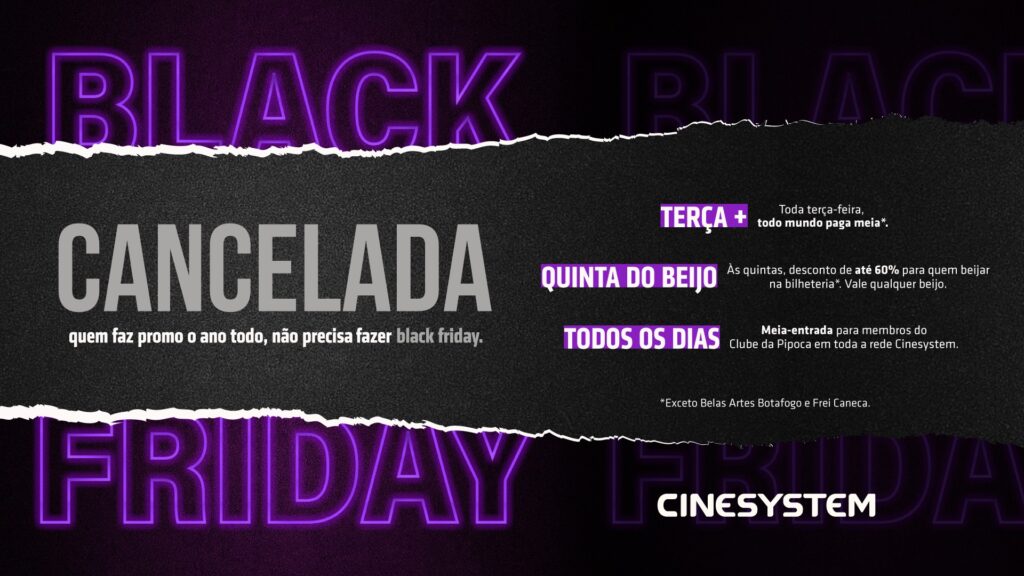 Cinesystem launches “Black Friday Cancelled”