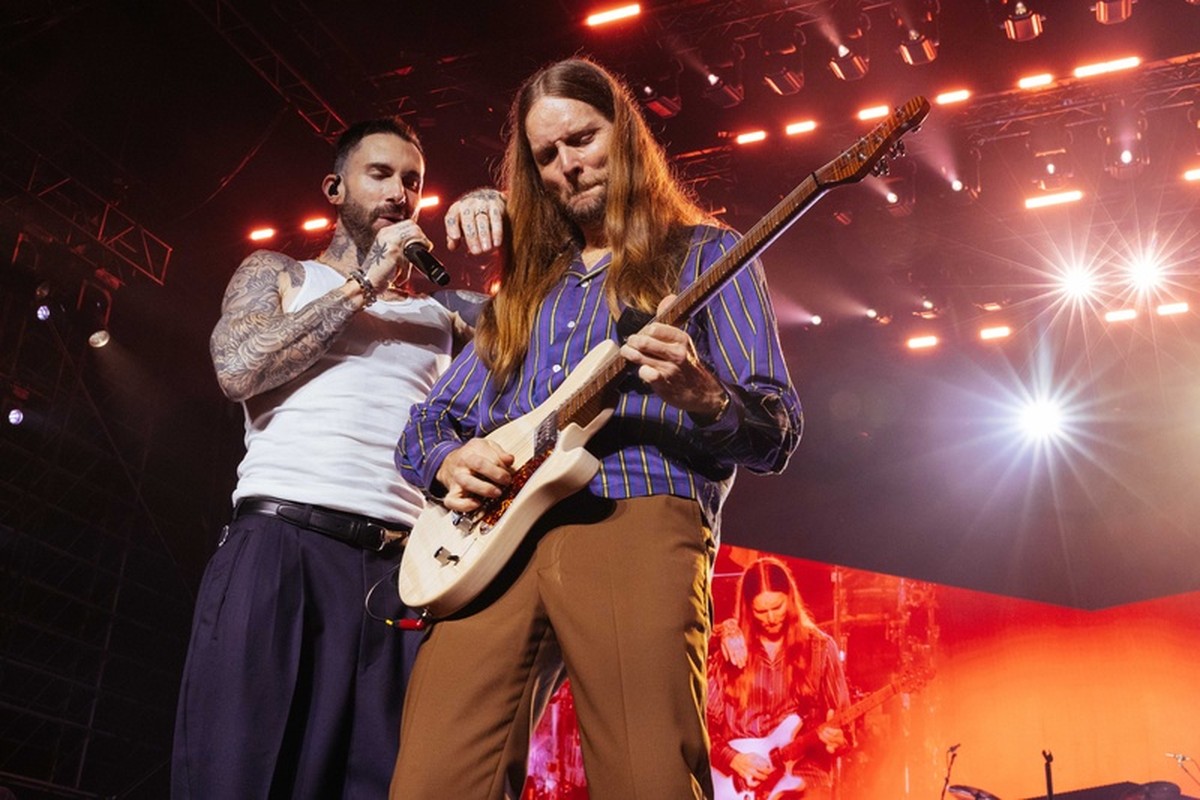 Maroon 5 estreia Bud Live no Brasil com show exclusivo